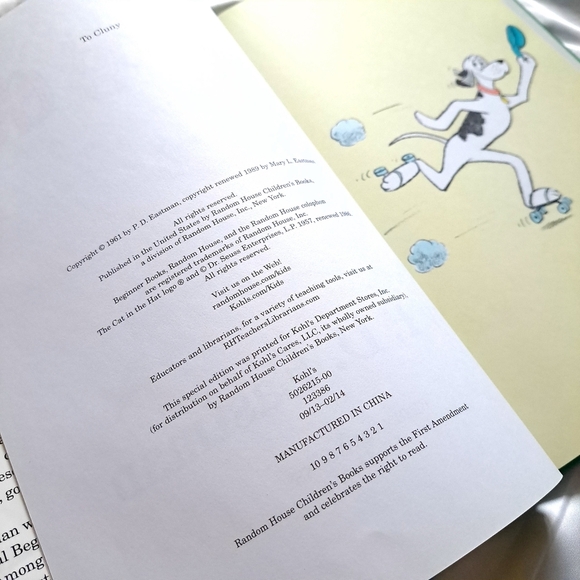 go dog go p.d eastman Hard Cover book and dust jacket khols - Picture 8 of 10